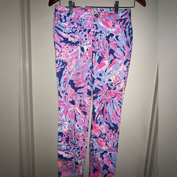 Lilly Pulitzer Crop Pants Women’s Size 00‎ - Picture 1 of 4